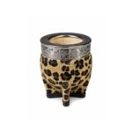 Mate Imperial Animal Print Alpaca Calabaza - Imagen 4