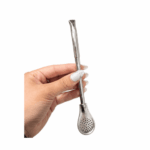 Bombilla De Alpaca Pico De Loro Super Curvo (17cm)