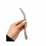 Bombilla De Alpaca Cincelada (16cm) - Imagen 2