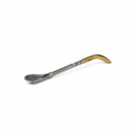 Bombillon CAÑO LABRADO pico de loro ALPACA/BRONCE (17cm) - Imagen 4