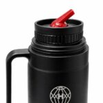 Termo Media Manija Negro Grabado 1Lt. - Huracan - Imagen 2