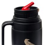 Termo Media Manija Negro Grabado 1Lt. - San Lorenzo - Imagen 2