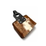 Canasta Matera Cuero Con Pelo Premium - Color Marron - Imagen 2