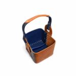 Canasta Matera Diseño Pelota, Premium 100% Cuero Primera Calidad (Diseño BOCA JUNIORS) - Imagen 5