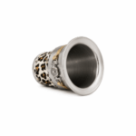 Mate Iron Doble Capa Acero Cuero Animal Print - Color Blanco - Imagen 3