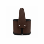 Canasta Rigida Eco Cuero - Color Marron - Imagen 5