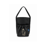 Porta Mate Eco Cuero Bordado - Color negro - Imagen 3