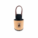 Porta Mate Cuero Vaqueta - Color Suela