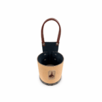 Porta Mate Cuero Vaqueta - Color Suela - Imagen 5