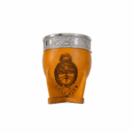 Mate Imperial Grabado Escudo Nacional Argentino Acero Calabaza - Color Suela