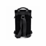 Bolso Mochila Matera Simil Carpincho Con Divisiones - Color Negro - Imagen 3