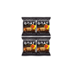 Alfajor GOAT De Dulce De Leche Y Relleno A Base De Mani Cubierto Con Chocolate Con Leche 75gr (Pack x4un) 300gr
