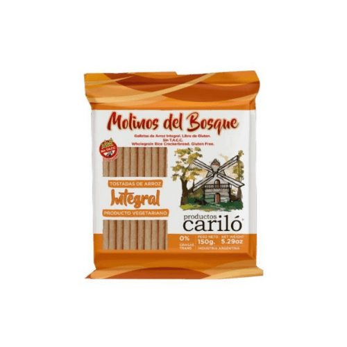 integral Tostadas de Arroz Molinos Del Bosque INTEGRALES x150 gr - Imagen 1