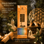 Sahumerio Aromanza, Palo Santo Buena Onda VARIEDAD AROMATICA (8 Varillas)