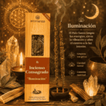 Sahumerio Aromanza, Palo Santo Buena Onda INCIENSO CONSAGRADO, Iluminacion (8 Varillas)