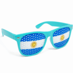 Anteojo Bandera Argentina - Color Celeste - Imagen 2