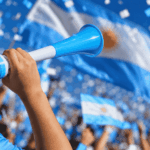 Corneta Bocina Vuvuzela Argentina - Imagen 2