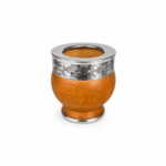 Mate Imperial Algarrobo Copita Base Y Virola Acero - Imagen 2
