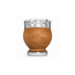 Mate Imperial Algarrobo Copita Base Y Virola Acero