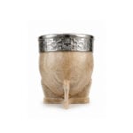 Mate Imperial Calabaza, Cuero Crudo Liso