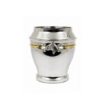 Mate Iron Torpedo Doble Capa Acero Dije Caballo (10x7cm aprox)