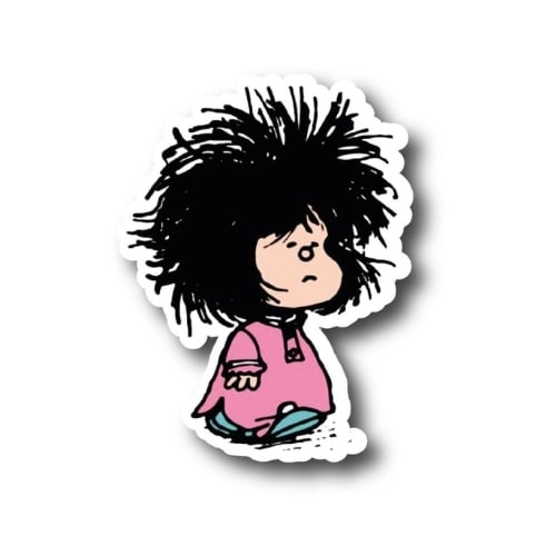 block dubai (23) Sticker Argentina - Mafalda Despeinada - Imagen 1