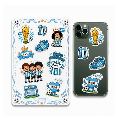block dubai (88) Plancha Stickers, Argentina Infantil - Imagen 1