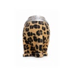Mate Torpedo Calabaza Cincelado, Animal Print (Color Marron Claro) (12x8cm aprox.) - Imagen 3