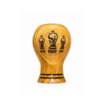 Mate Copa Tricampeon Argentino, Grabado con Copas, Estrellas y Fechas (12x8cm aprox.)