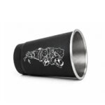 Vaso Fernet Aluminio Grabado, Mapa Argentina Campeones - Imagen 2