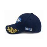 Gorra Argentina Color Azul con Bordado, Malvinas Argentinas y Hojas de Laurel - Imagen 2