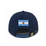 Gorra Argentina Color Azul con Bordado, Malvinas Argentinas y Hojas de Laurel - Imagen 5