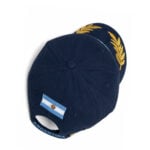 Gorra Argentina Color Azul con Bordado, Malvinas Argentinas y Hojas de Laurel - Imagen 6