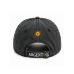 Gorra Argentina de Jean Color Gris con Bandera - Imagen 4
