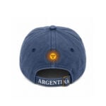 Gorra Argentina de Jean Color Azul con Bandera - Imagen 2
