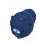 Gorra Argentina de Jean Color Azul, Diseño Escudo Nacional Argentino - Imagen 2