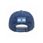 Gorra Argentina de Jean Color Azul, Bordado "Son Argentinas" en Visera - Imagen 5