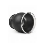 Mate Copita Acero Inoxidable Termico - Color Negro (9x7cm aprox) - Imagen 3