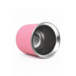 Matero Acero Inoxidable Termico - Color Rosa (10x7cm aprox) - Imagen 3