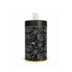 Set Latas Azucarera Y Yerbera Ilustradas - Color Negro - Imagen 4