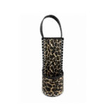 Porta Termo y Porta Mate, Cuero Premium Animal Print - Imagen 5
