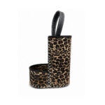 Porta Termo y Porta Mate, Cuero Premium Animal Print - Imagen 3