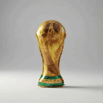 Globo Metalizado Copa Del Mundo Argentina Mundial 50cm Dorado - Imagen 3