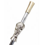 Bombilla Copa Del Mundo (Copa Grande de 4cm) De Alpaca Y Bronce (19cm aprox) - Imagen 3