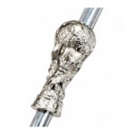 Bombilla Copa Del Mundo (Copa Grande de 4cm) De Alpaca Y Bronce (19cm aprox) - Imagen 5