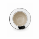 Mate Imperial Interior PVC Color Negro Liso + Bombilla Acero Inoxidable Pico De Loro (12x10 cm) - Imagen 5