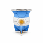 Mate Camionero Diseño Pelota Argentina (12x10cm aprox)