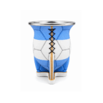 Mate Camionero Diseño Pelota Argentina (12x10cm aprox) - Imagen 3