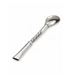 Bombillon 100% Alpaca Mini Pico De Rey Caño Cincelado (16 CM APROX) - Imagen 3