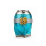 Mate Torpedo Premium, Diseño Argentina, Virola Cincelada con Base y Dije "10 Messi" (14x8cm aprox)
